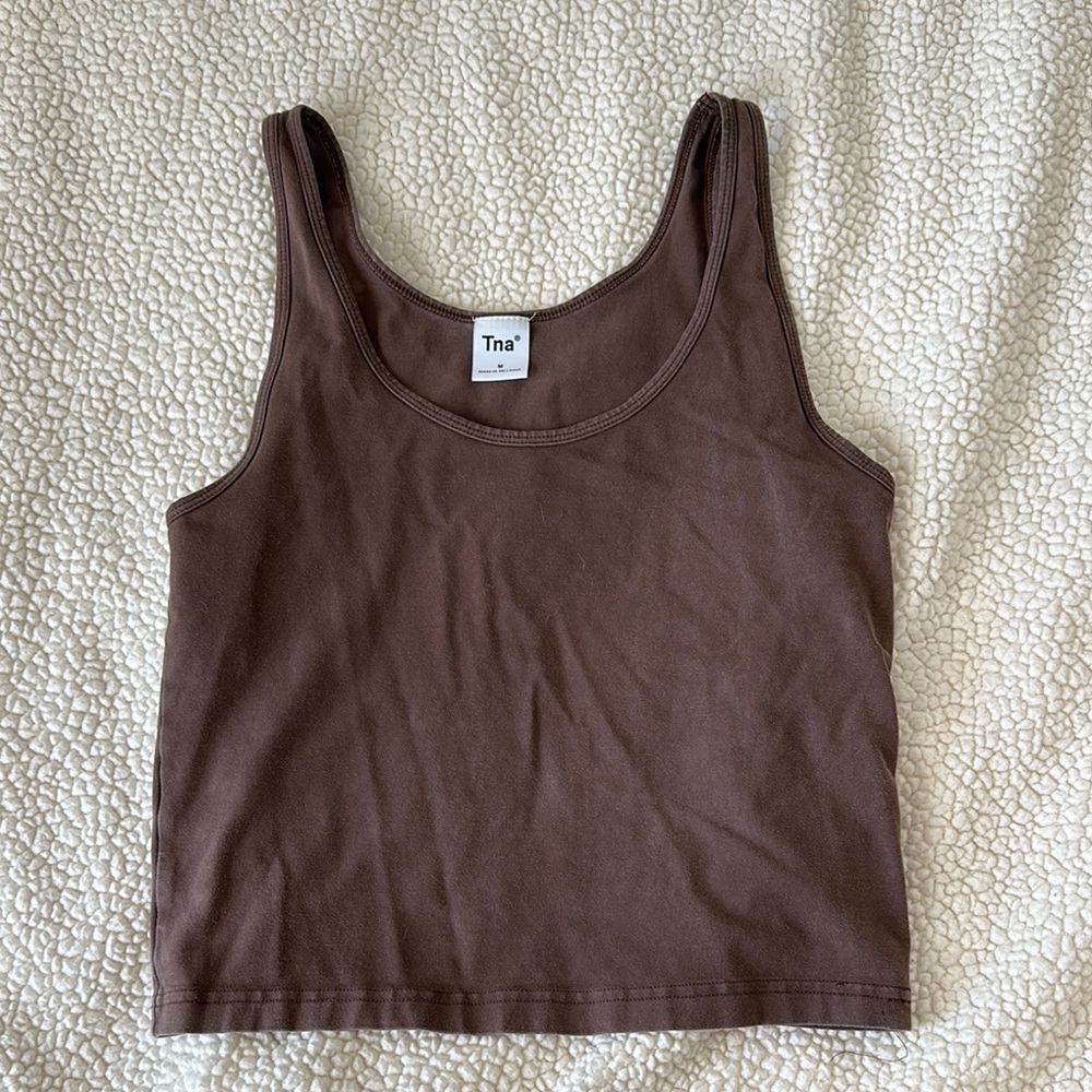 Tna Brown Tank Top